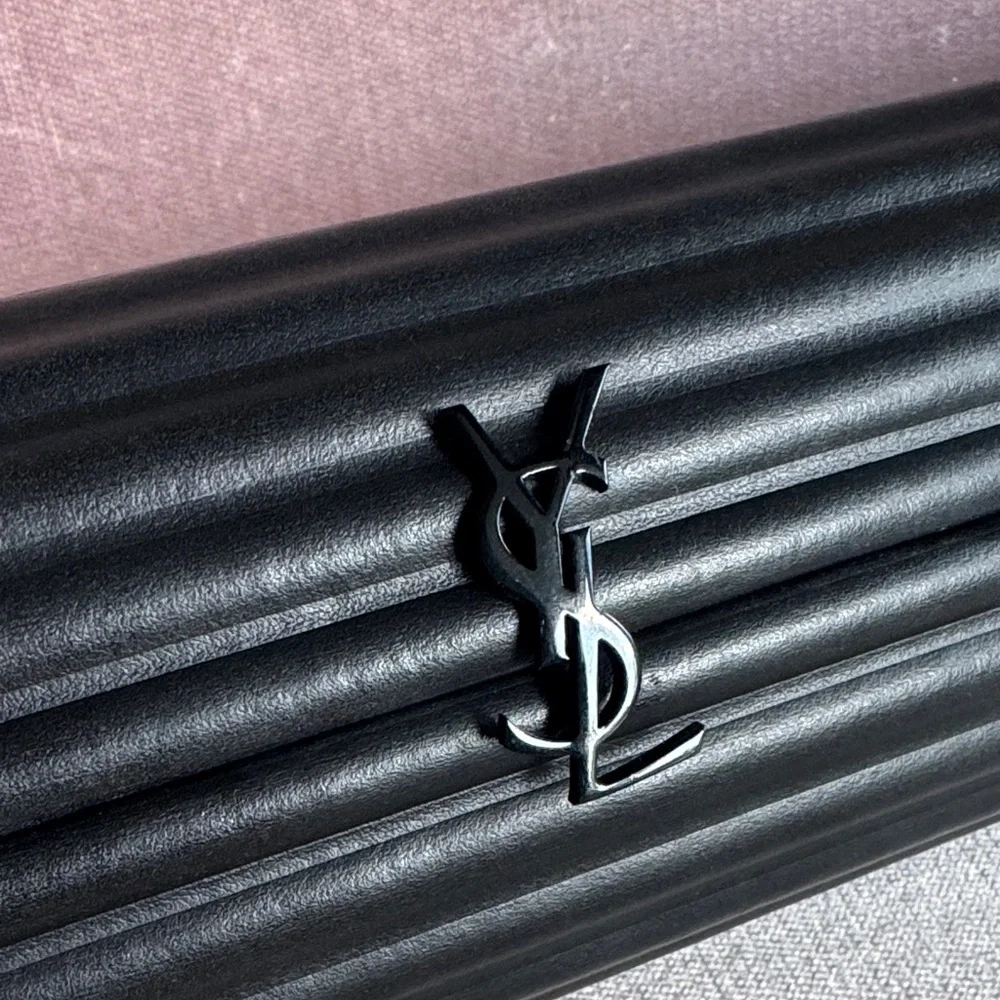 Yves Saint Laurent Black Clutch - Picture 2 of 14